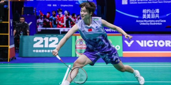 博鱼APP-陈雨菲回归首秀逆转取胜 助国羽晋级亚混团八强